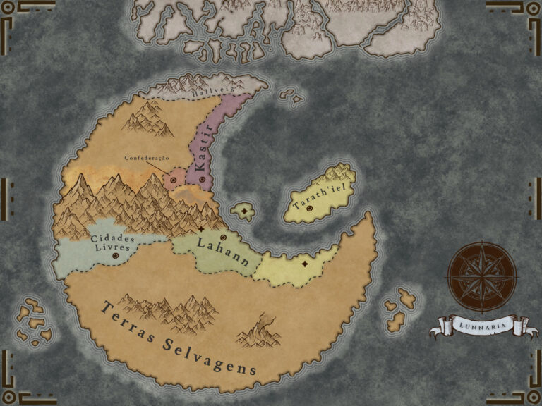 Mapa Lunnaria